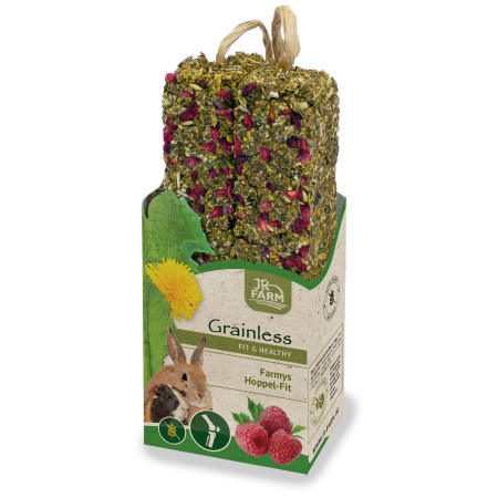 Hoppel-Fit Health Farmys | Spuntino naturale per roditori e conigli nani