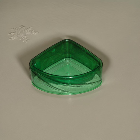 Ciotola Angolare in Plastica per Roditori - Design Elegante e Compatto