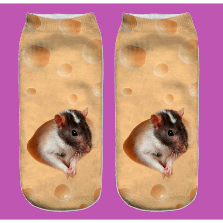 Calze con Stampa di Animali - Taglia Unica, Colorate e Comode