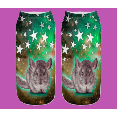 Calze con Stampa di Animali - Taglia Unica, Colorate e Comode