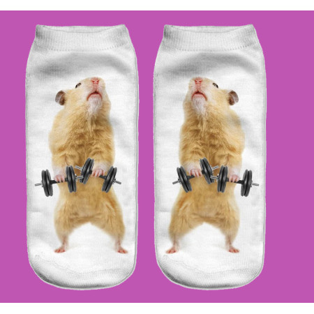 Calze con Stampa di Animali - Taglia Unica, Colorate e Comode