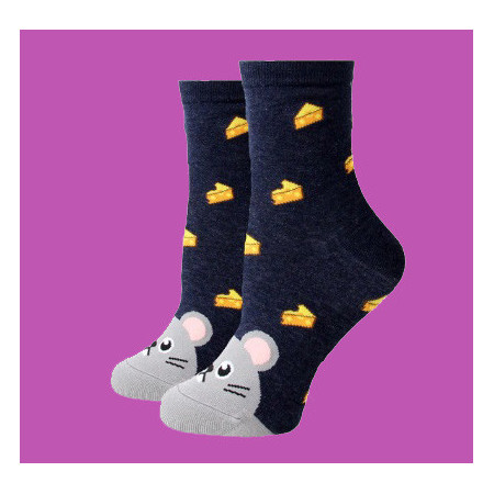 Calze con Stampa di Animali - Taglia Unica, Colorate e Comode