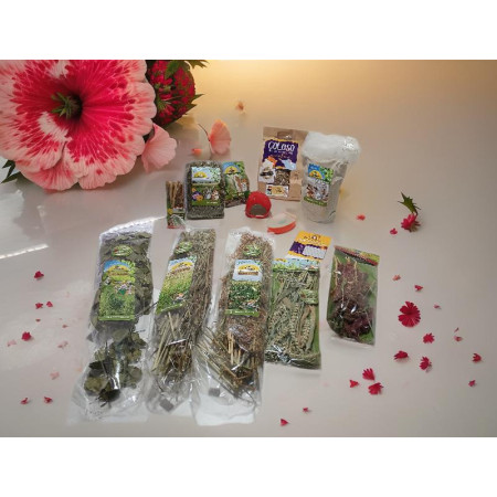 BOX CALENDULA - Mix Goloso, Snack JR Farm e Accessori per Criceti