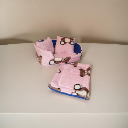 Mini Divano per Piccoli Animali - Cuccia Morbida, Comoda e Lavabile