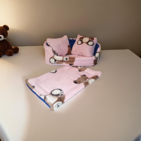 Mini Divano per Piccoli Animali - Cuccia Morbida, Comoda e Lavabile
