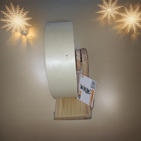 Ruota in Legno Epic Pet con Sughero per Criceti | Creazioni Caviose