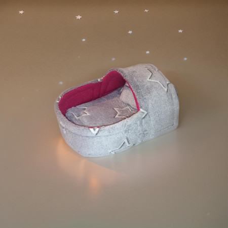 Cuccia estiva per cavie con tappetini e cuscino