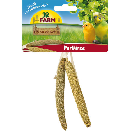 Miglio perlato essiccato per uccelli e roditori onnivori