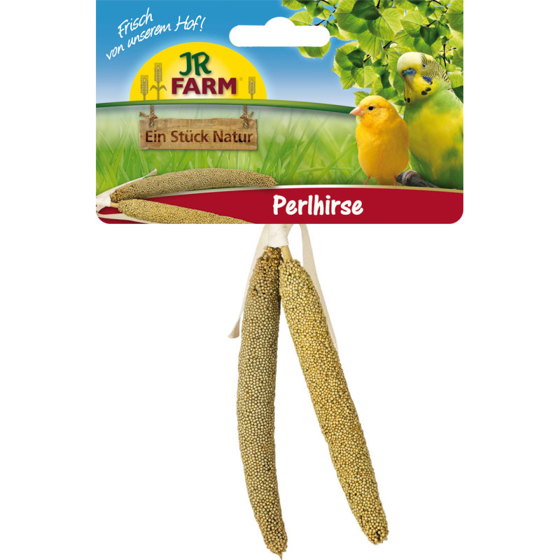 Miglio perlato essiccato per uccelli e roditori onnivori
