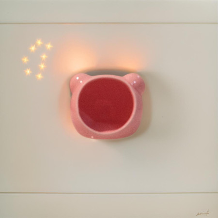 Casetta in Ceramica a Forma di Mela per Criceti e Topi – Rifugio Confortevole