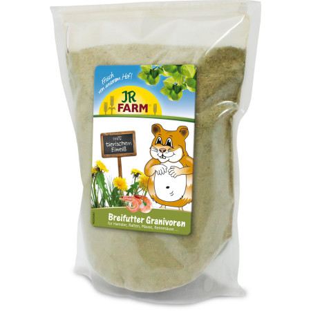 Alimento Completo per Animali Granivori con Erbe e Gamberetti - Senza Cereali