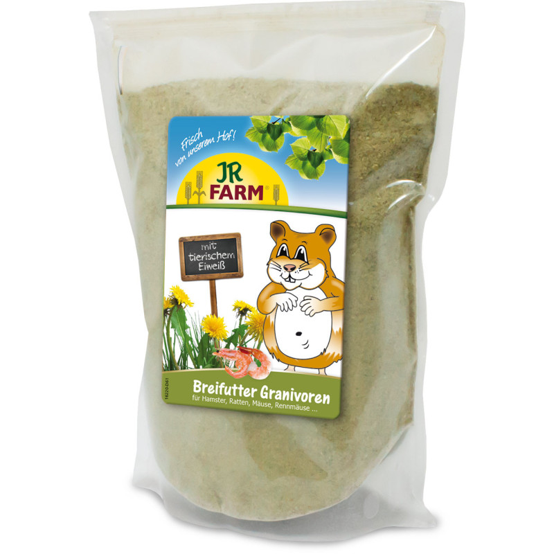 Alimento Completo per Animali Granivori con Erbe e Gamberetti - Senza Cereali