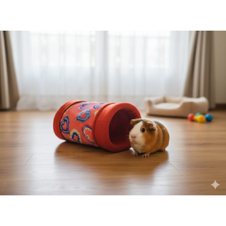 Tunnel in Pile per Cavie, Cincillà, Ratti e Ricci - Comodi, Morbidi e Personalizzabili