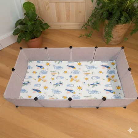 Tappeti Ultra Assorbenti per Recinto - Personalizzati per Cavie e Ricci