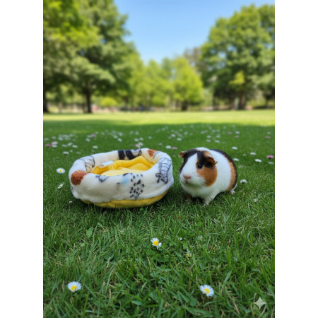 Cuccetta Ciambellino per Cavie con Tappetino Assorbente - seconda scelta