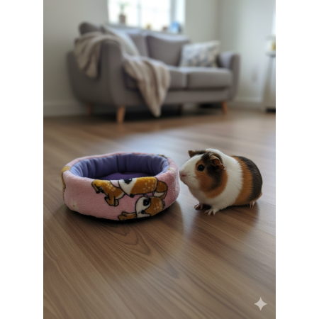 Cuccetta Ciambellino per Cavie con Tappetino Assorbente - seconda scelta