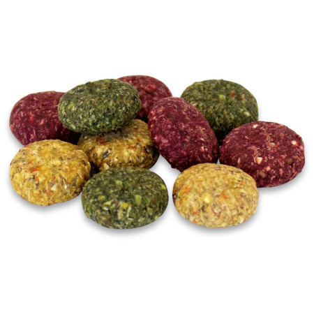 Delicious VeggieTos – Caramelle Senza Cereali, Verdure ed Erbe Aromatiche per Roditori