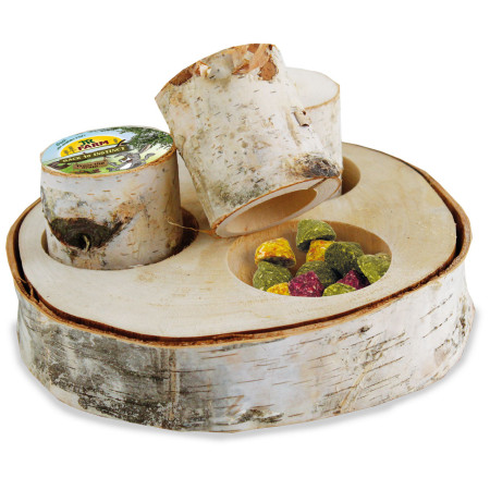 Giocattolo in Legno Naturale per Roditori - Stimola l'Intelligenza e la Salute