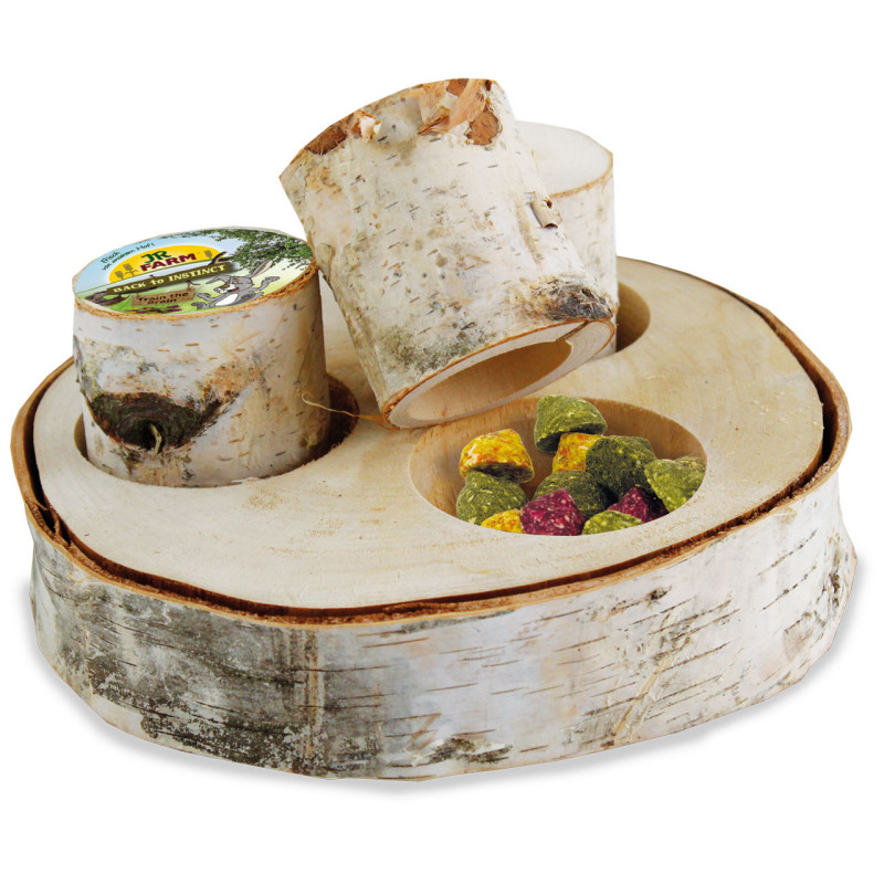 Giocattolo in Legno Naturale per Roditori - Stimola l'Intelligenza e la Salute