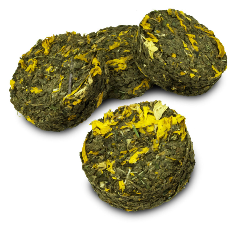 Roll senza cereali per roditori - Gustosi e ipoallergenici con erbe e fiori