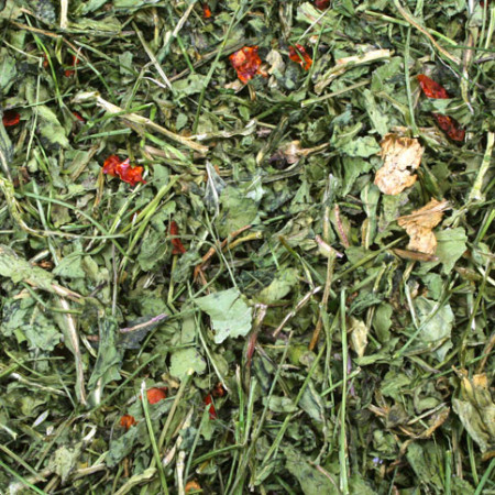 Foraggio Sano per Roditori - Rucola e Pomodori per un Piacere Mediterraneo