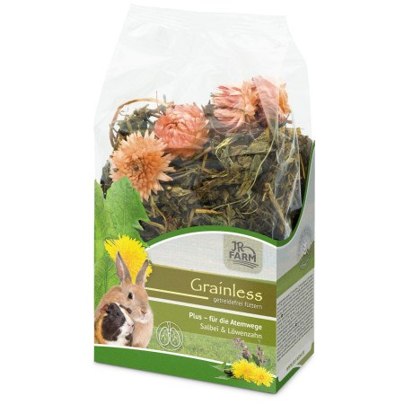 Tarassaco e Salvia Essiccati per Roditori e Conigli | Supporto Naturale Digerente