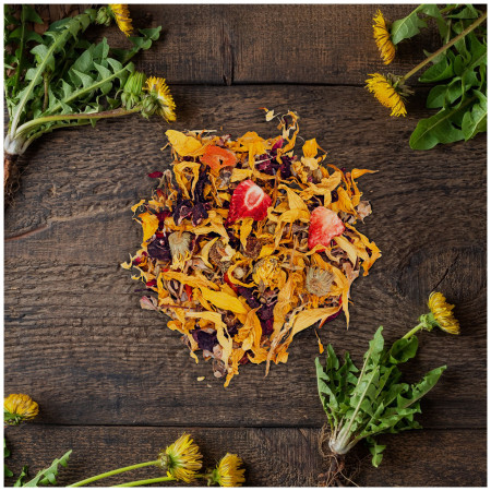 Mix di fiori e frutta per roditori | Benessere e vitalità naturale per conigli e roditori