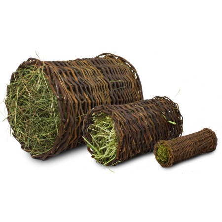Tunnel di Fieno Naturale con Fieno di Montagna - Per Roditori e Conigli