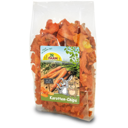 Chips di Carote Essiccate Naturali - Ricche di Fibre e Beta-Carotene