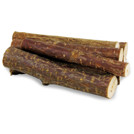 Pezzi Naturali di Rametti di Nocciolo per Roditori e Conigli Nani - Divertimento e Cura dei Denti