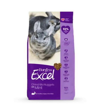 Alimento per Cincillà con Fibra e Nutrienti Essenziali - Crocchette Salutari