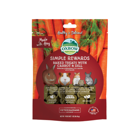 Leccornia Naturale con Carote, Aneto Aromatico e Fieno di Fleolo per Roditori e Conigli