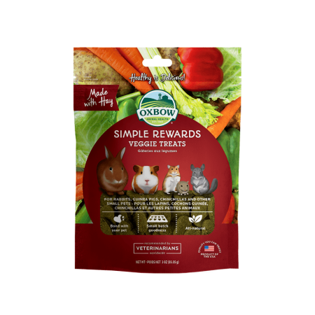 Leccornia Naturale con Verdure per Roditori e Conigli