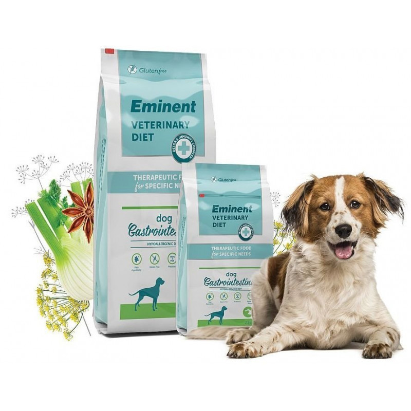 Alimento dietetico per cani con proteine idrolizzate e allergie