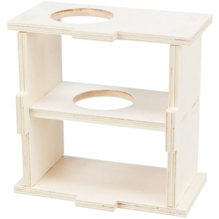 Casa Multistanza per Criceti e Topi in Legno – Sostenibile e Facile da Assemblare