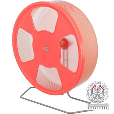 Ruota in Plastica per Piccoli Roditori – Disponibile in 2 Misure e 3 Colori