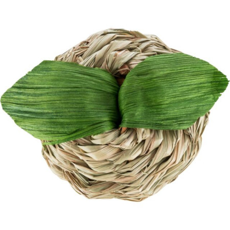 Palla Mela in Paglia di Mais per Roditori – Giocattolo Naturale e Sicuro