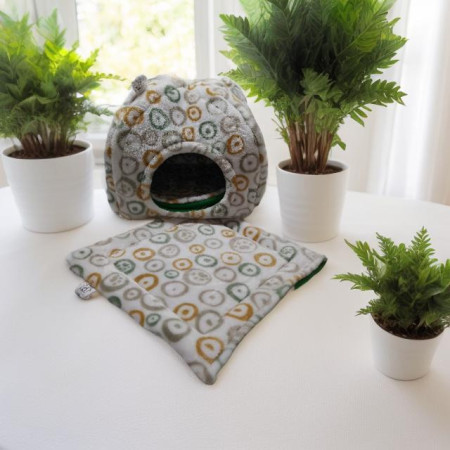 Cupolotto per Porcellini d'India – Cuccia a Forma di Cupola