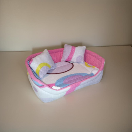 Mini Divano per Piccoli Animali - Cuccia Morbida, Comoda e Lavabile