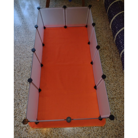 Base Impermeabile in PVC per Recinti - Protezione Pavimento per Roditori