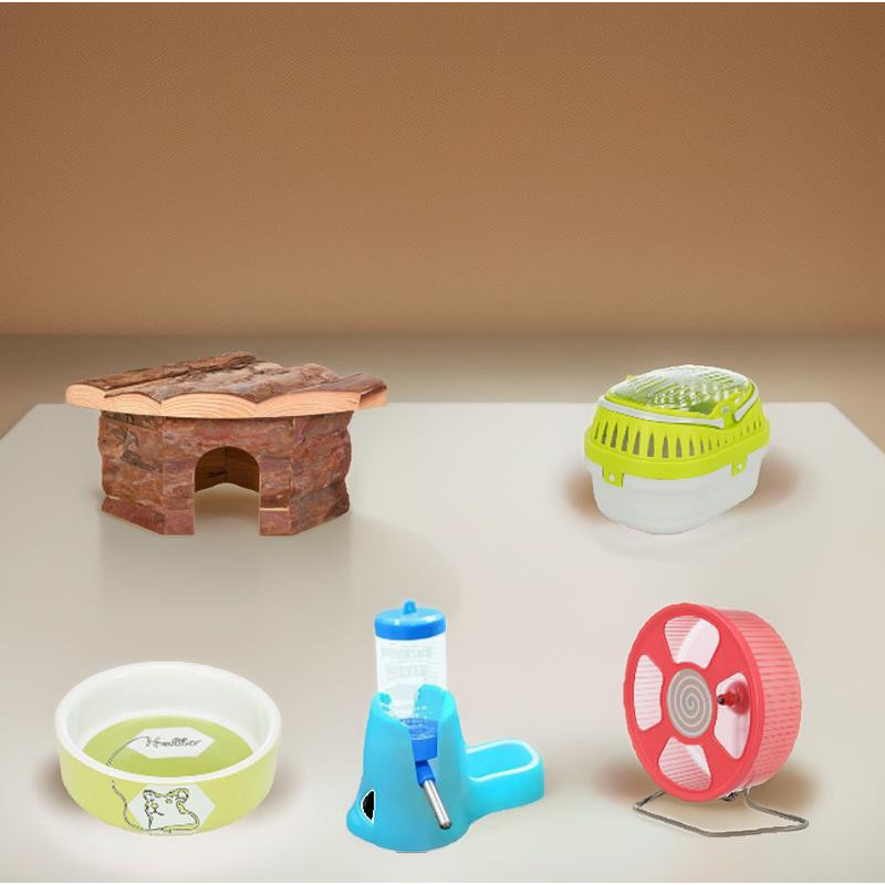 Box Criceto Nano con Accessori Completi e Donazione a AIR per Animali in Stallo