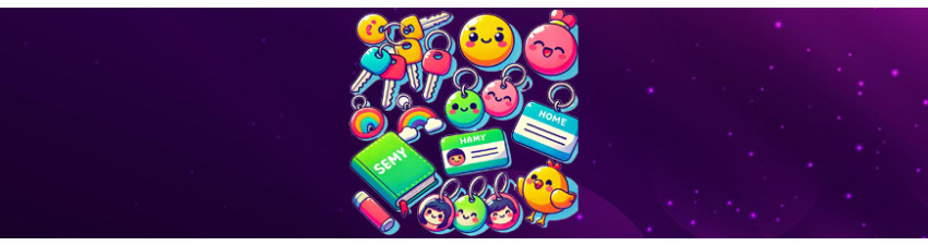 Accessori tessili e gadget per casa - Porta rotoli, sacchetti e decorazioni